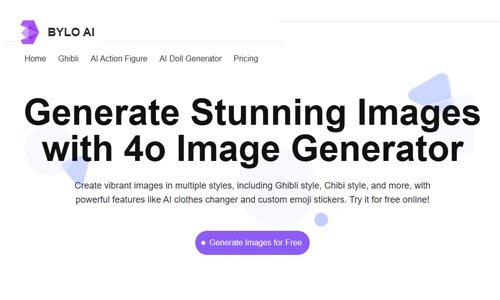 Bylo.ai AI Image Generator