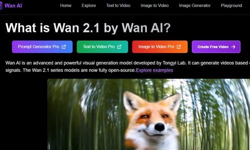 Wan AI Creative Platform